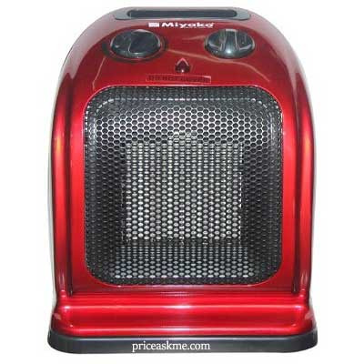 Miyako PTC10M Electric Room Heater with Fan / Warm / Hot